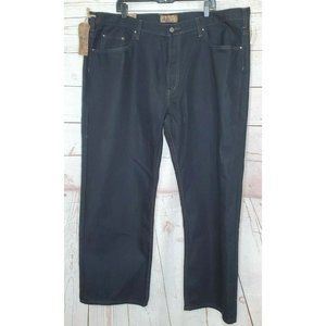 Rare Blue Pronto Uomo Modern Fit Boot Cut 44W 30L Engraved Button Blue Jeans